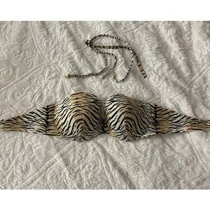 Victoria secret Tiger Bikini Top 36C